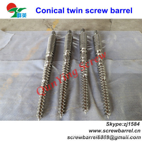 Conical Twin Screws And Barrels 